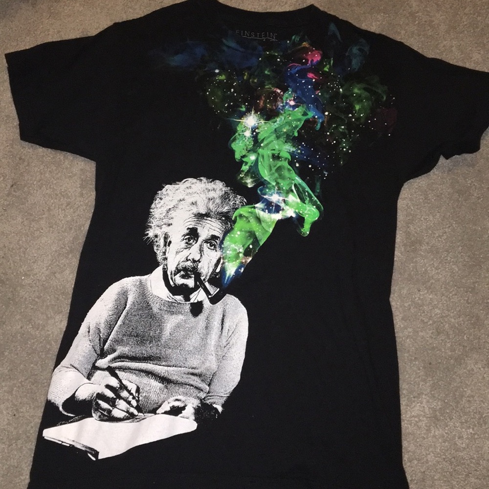 Small Einstein shirt